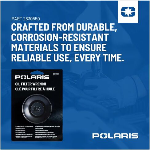 مفتاح فلتر زيت Polaris - 14 مزيل فلتر زيت فلوت بقطر 65 مم (2-9/16 بوصة) - يستخدم مع محرك 3/8 بوصة - أداة شديدة التحمل وفعالة لإزالة وصيانة فلتر الزيت بسهولة وكفاءة in Saudi Arabia