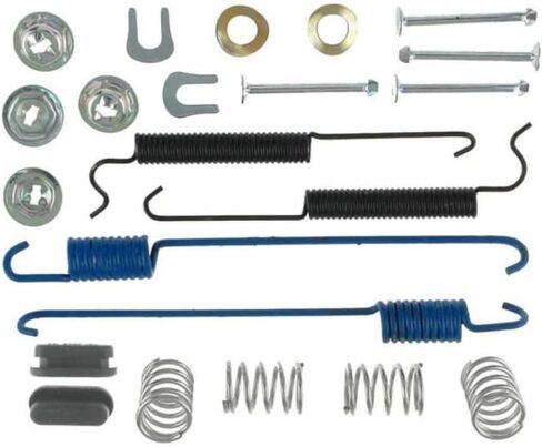 KarParts360 لبونتياك تورنت 2006 لقمة فرامل طقم زنبركي خلفي | الينابيع الملونة | تصنيف الذهب in Saudi Arabia