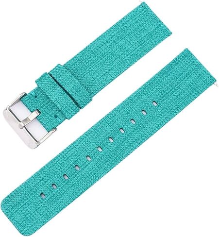 Quick Release Nylon Strap 12mm 14mm 16mm 18mm 20mm 22mm Canvas Strap Unisex Strap for Traditional or Smartwatch Watch Replacement Watch Band in Saudi Arabia