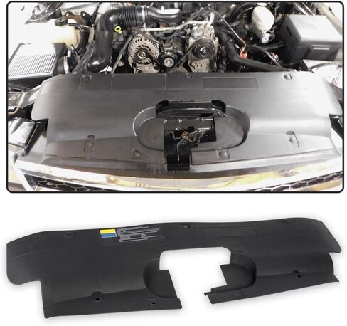 G-PLUS Radiator Upper Air Baffle Deflector Cover Upper Panel Compatible with Chevy Silverado 1500/2500HD/3500 2003-2007,Fit GMC Sierra 1500/2500HD 2003-2007,Fit GMC Sierra 3500 2003-2006 in Saudi Arabia