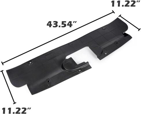 G-PLUS Radiator Upper Air Baffle Deflector Cover Upper Panel Compatible with Chevy Silverado 1500/2500HD/3500 2003-2007,Fit GMC Sierra 1500/2500HD 2003-2007,Fit GMC Sierra 3500 2003-2006 in Saudi Arabia