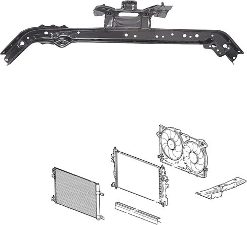 munirater Radiator Support Upper Crossmember Replacement for 2013-2018 Sentra F25113SHMA in Saudi Arabia