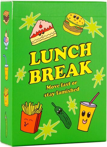 Dinner Rush - Dining Out with The Kids? Turn Wait Time Into Play Time! - Addictive Fast-Paced Visual Card Game for Kids 5+ and Adults - Travel Friendly in Kuwait
