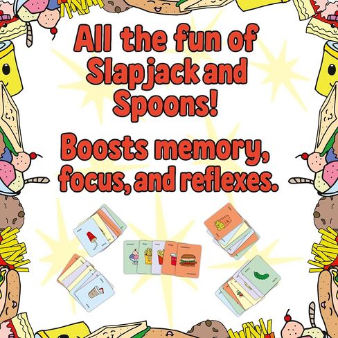 Dinner Rush - Dining Out with The Kids? Turn Wait Time Into Play Time! - Addictive Fast-Paced Visual Card Game for Kids 5+ and Adults - Travel Friendly in Kuwait