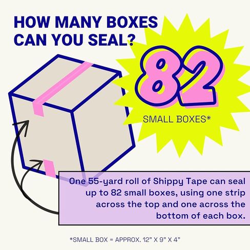 شريط تغليف مزخرف بنص عيد ميلاد سعيد، شريط تغليف وشحن لطيف للعطلات لهدايا العطلات - أحمر وردي، 1.88 بوصة × 110 ياردة (330 قدمًا) in Kuwait