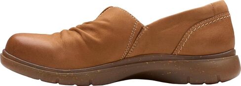 Clarks - Womens Certina Rose Shoes, Color Tan Leather, Size: 9.5 M US in Saudi Arabia