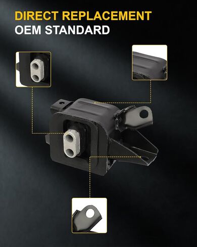 مجموعة حامل محرك المحرك OCPTY وحامل ناقل الحركة ومجموعة دعامة عزم الدوران لسيارة Hyundai Elantra 2.0L ناقل الحركة الأوتوماتيكي 2017-2018 # 21810F2000 21950F2000 21830F9100 (3 قطع) in Saudi Arabia