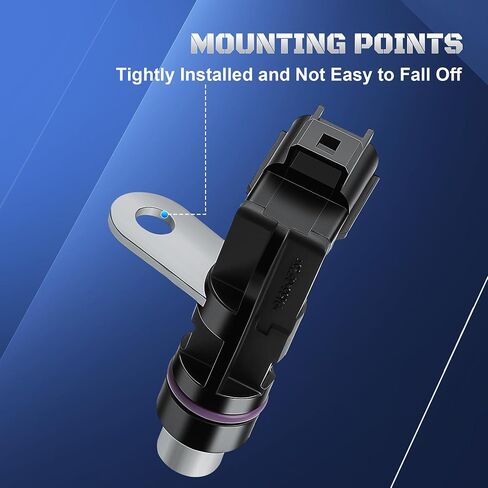Engine Crankshaft Position Sensor 56044180AC 56044180AB Compatible with 2004-2010 Dodge Dakota Durango Ram 1500 Nitro & Jeep Liberty Grand Cherokee Commander 3.7L 2005 2006 2007 2008 2009 2010 in Saudi Arabia