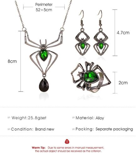 Gothic Black Spider Choker Necklace for Women Halloween Spider Choker Necklace Halloween Costume Necklace Black Red Spider Pendant Necklace Spider Halloween Party Costume Jewelry Accessories in Kuwait
