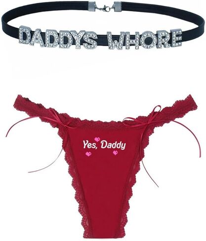 3PCS Daddy's Adult Play Choker Necklaces,Sexy DDLG Adult Bedroom Play Outfits Collar For Couples Lover Hotwife, Brat Goodgirl Black PU Dad's Sexy Toys Lingerie Accessories Jewelry in Saudi Arabia