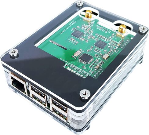 دوبلكس MMDVM وراسبيري Pi4 و3B+ | مساحة لشاشة مقاس 0.96 بوصة | Zebra DRPi-1S (Black Ice) in Kuwait