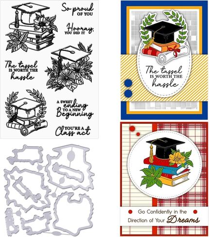 ORIGACH Farm Animals Clear Stamps and Cutting Dies for Card Making with Cow Sheep Pig Rabbits Rooster Transparent Stamps and Die Set for DIY Crafting Scrapbooking Photo Album Journaling Decoration in Kuwait