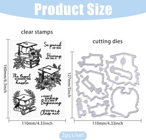 ORIGACH Farm Animals Clear Stamps and Cutting Dies for Card Making with Cow Sheep Pig Rabbits Rooster Transparent Stamps and Die Set for DIY Crafting Scrapbooking Photo Album Journaling Decoration in Kuwait