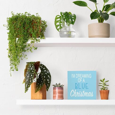 Pink Christmas,Christmas Wooden Signs,Pink Christmas Decorations,Pink Christmas Wooden Signs For Home Decor,Pink Christmas Desk Decor Sign 5 x 5 Inches,Pink Christmas Decor in Saudi Arabia