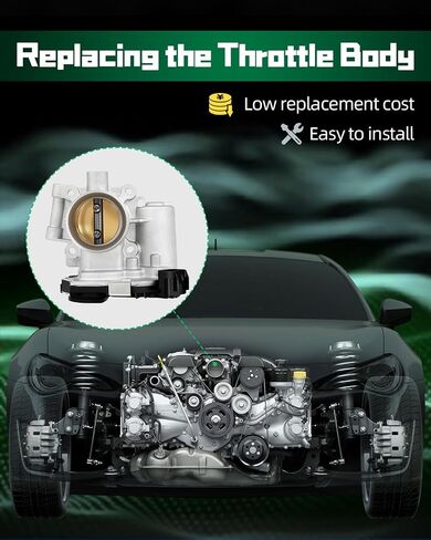 SCITOO Electric Throttle Body- 55565489 Fit for 2013-2021 for Buick for Encore | 2011-2015 for Chevrolet for Cruze | 2016 for Cruze Limited | 2012-2020 for Chevrolet for Sonic Throttle Body in Saudi Arabia