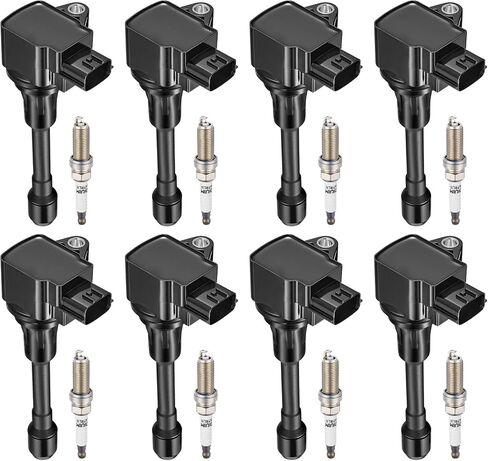 BDFHYK Ignition Coil Packs Compatible with INFINITI QX80 QX56 Nissan Armada V8 5.6L 2011 2012 2013 2014 2015 2016 2017 2018 2019 2020 2021 Coil for UF677 5C1893 GN10863 C759 IGC0083 Set of 8 in Saudi Arabia