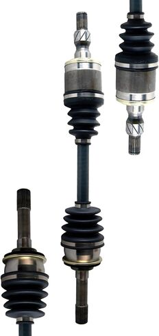 زوج أمامي من مجموعة عمود المحور السيرة الذاتية لاستبدال 1989-1995 سوزوكي Sidekick X90 Tracker Geo Tracker Base Lsi 4WD 1.6L 4 Cyl 1989-1995، أسود in Kuwait