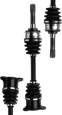 زوج أمامي من مجموعة عمود المحور السيرة الذاتية لاستبدال 1989-1995 سوزوكي Sidekick X90 Tracker Geo Tracker Base Lsi 4WD 1.6L 4 Cyl 1989-1995، أسود in Kuwait