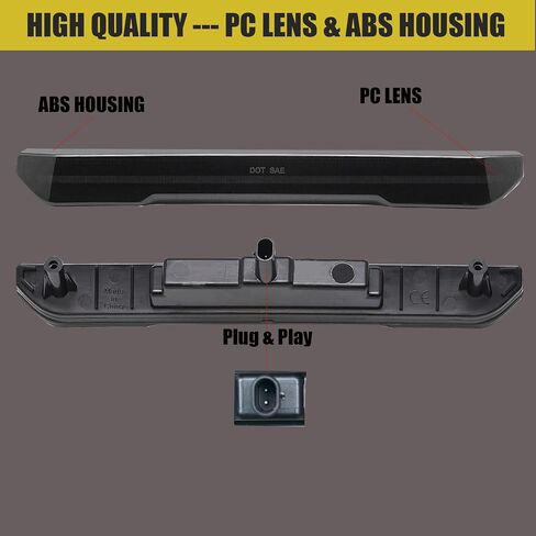 LED Side Marker Lights Indicator Replacement for 2020 2021 2022 2023 2024 GMC Sierra 2500 HD 3500 HD Truck Amber Front & Red Rear Fender Lights Smoked Lens in Saudi Arabia