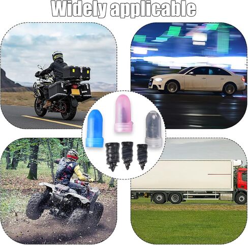 100 Pcs Tire Repair Rubber Nail, Tire Repair Nail Tire Repair Rubber Screws Fast Tool 3 Size Self-Service Tire Screw Plug Repair Kit with Screwdriver for tire Puncture Repair in Saudi Arabia