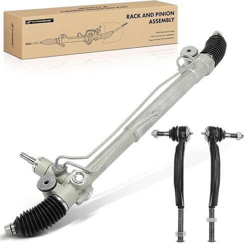 A-Premium Power Steering Rack and Pinion & Outer Tie Rod End Kit Compatible with Chevrolet Trailblazer EXT, SSR & GMC Envoy XL XUV & Buick Rainier & Isuzu Ascender & Oldsmobile & Saab, 3-PC Set in Saudi Arabia