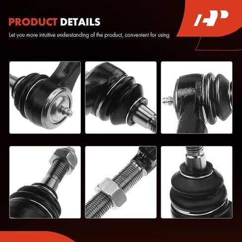 A-Premium Power Steering Rack and Pinion & Outer Tie Rod End Kit Compatible with Chevrolet Trailblazer EXT, SSR & GMC Envoy XL XUV & Buick Rainier & Isuzu Ascender & Oldsmobile & Saab, 3-PC Set in Saudi Arabia