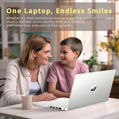 HP 2023 Newest 17 Laptop, 17.3 Inch FHD Display, 13th Gen Intel 10-Core i5-1335U(Beat i7-1255U), 12GB RAM, 1TB SSD, Intel Iris Xe Graphics, Backlit Keyboard, Windows 11 Home, Silver (Renewed) in Saudi Arabia