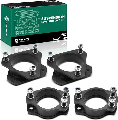 YHTAUTO 2.5 inch Front and 1.5 inch Rear Leveling Lift Spacers Compatible with 2006-2010 Ford Explorer, 4WD/RWD Only, Suspension Leveling Kit Set of 4 in Saudi Arabia