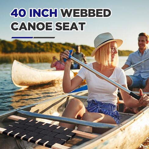 JellyArch 2 Pcs 34 Inch Canoe Seats Nylon Webbed Seat Replacement Canoe Hardware in Saudi Arabia