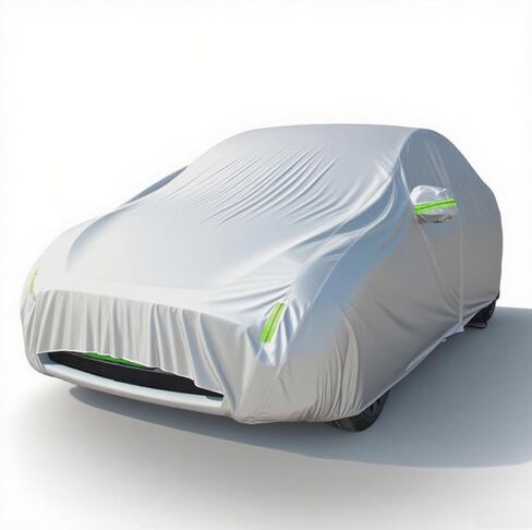 Car Cover Fit for Tesla Model Y 2020-2023, Waterproof All Weather Outdoor, Full Exterior Cover for Automobiles, Rain Sun UV Protection Windproof, Scratch Resistant, Breathable, Dustproof in Saudi Arabia