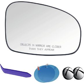 EAP Passenger Side Mirror Glass Compatible with Toyota Prius 2010-2015, Prius V 2010-2018, Heated, 8793147180 8793147170 in Saudi Arabia