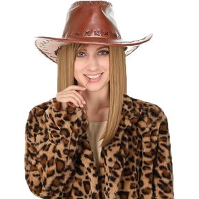 Mepase 3 Pcs Women Halloween Cosplay Costume Include Strawberry Blonde Middle-length 16 Inch Wigs Faux Fur Jackets White Handheld Prop Accessory for Halloween in Saudi Arabia