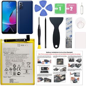 New JK50 Battery Replacement for Moto G Play 2023 (XT2271) / G Power 2022 (XT2165), with Instruction Manual & Repair Toolkit in Saudi Arabia
