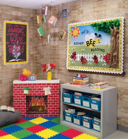 Fadeless Bulletin Board Paper, Fade-Resistant Paper for Classroom Decor, 48" x 12’, Primary Assortment, 4 Rolls in Kuwait
