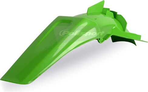 Polisport Motocross (MX) حاجز خلفي Kawasaki KX 125/250 (1999-02) دراجة ترابية - جودة OEM، متينة ومرنة ومثالية - أخضر in Saudi Arabia
