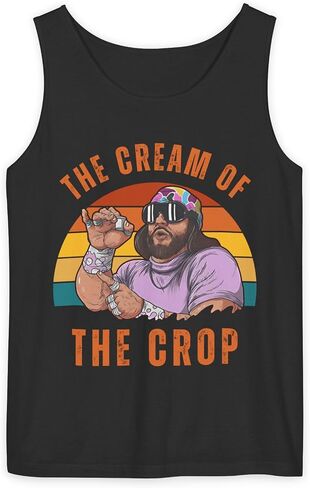 قميص مفتول العضلات بدون أكمام The Cream of The Crop Oh Yes Randy Savage Vintage Pro Wrestling هدية للجنسين للبالغين in Kuwait