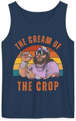 Macho Man Tank Top The Cream of The Crop Oh Yeah Randy Savage Vintage Pro Wrestling Unisex Gift for Adult in Saudi Arabia