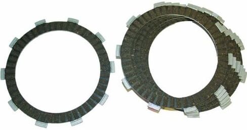 Caltric Clutch Friction Plate Compatible with Honda Cbr600F4 Cbr-600F4 Cbr600 F4 Super Sport 1999 2000 7-Plates in Saudi Arabia