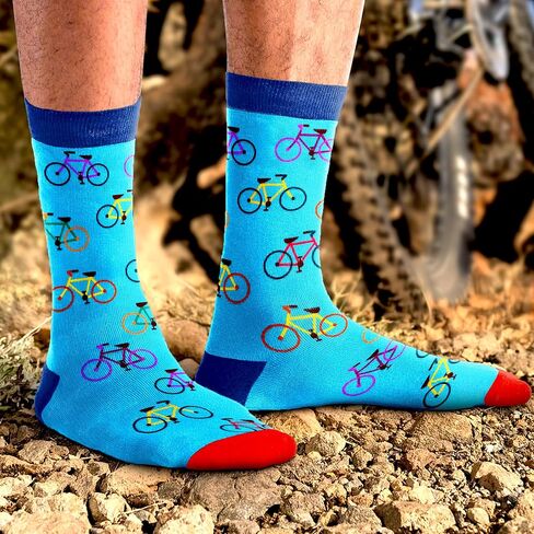 VICRAZY Cycling Socks - Gifts for Cyclists, Best Cycling Socks for Men –, Biking Accessories, Bike Gear, Mountain Bike Accessories, and Funny Biker Gifts for Men Who Love Riding and Adventure in Saudi Arabia
