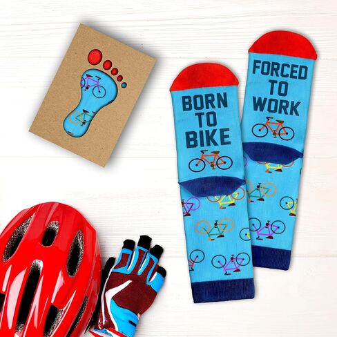 VICRAZY Cycling Socks - Gifts for Cyclists, Best Cycling Socks for Men –, Biking Accessories, Bike Gear, Mountain Bike Accessories, and Funny Biker Gifts for Men Who Love Riding and Adventure in Saudi Arabia