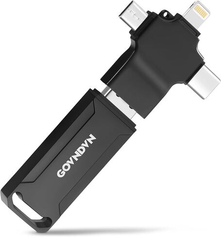 Photo-Stick 256GB iStore Pro، محرك أقراص فلاش 4 في 1 للنسخ الاحتياطي التلقائي لجهاز iPhone Photo Video Contact | عصا الصور لجهاز iPhone Memory Stick Apple Thumb Drive Photo Stick لأجهزة iPad وiPhone والكمبيوتر وAndroid in Kuwait