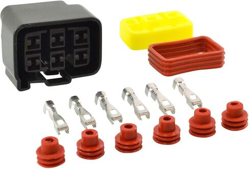 RMSTATOR Replacement for Regulator Connector Kit Yamaha V Star 650 1100 | Road Star 1600 1700 | YZF R6 | WR 250 1999-2004 OEM Repl.# 5BN-81960-00-00 in Saudi Arabia