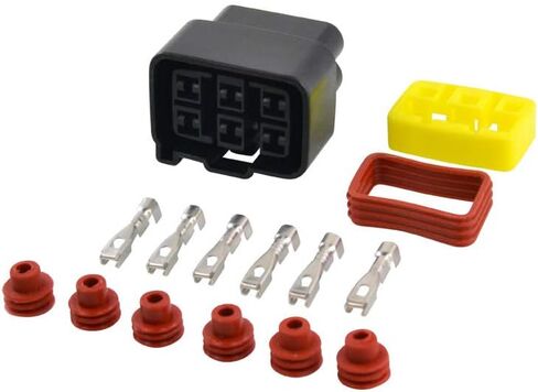 RMSTATOR Replacement for Regulator Connector Kit Yamaha V Star 650 1100 | Road Star 1600 1700 | YZF R6 | WR 250 1999-2004 OEM Repl.# 5BN-81960-00-00 in Saudi Arabia
