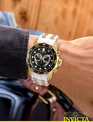 Invicta Men's 17566 Pro Diver Analog Display Swiss Quartz Black Watch in Kuwait