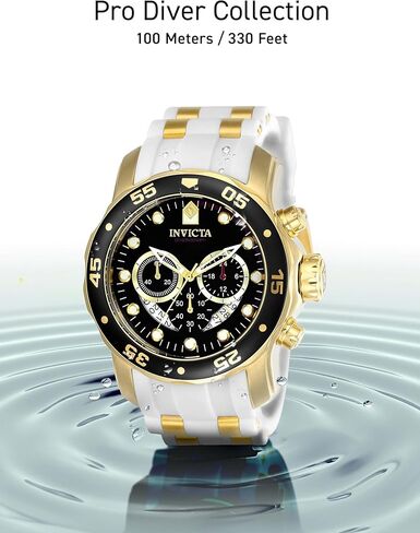 Invicta Men's 17566 Pro Diver Analog Display Swiss Quartz Black Watch in Kuwait