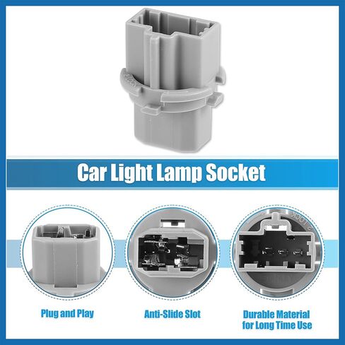 2pcs Turn Signal Light Bulb Socket Front Tail Light Lamp Blinker Holder Base G14S-51-3E7 Fit for Mazda 3 2004-2013 CX-5 2013-2015 Item Replacement in Saudi Arabia