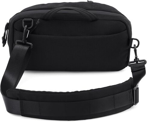 4L Reflective Crossbody Bag Sling Backpack for Motorcycle Men and Women Water-resistant 1680D Oxford Fabric Sling Bag Lightweight in Saudi Arabia