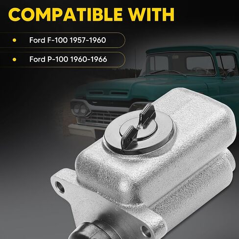 أسطوانة الفرامل الرئيسية مناسبة لمركبات فورد - F-100 1957-1960، P-100 1960-1966 - تحل محل OE M22975، 13065022، 18001599، B9C 2140-A in Saudi Arabia