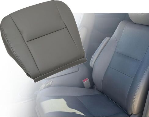 NLQR Front Driver Bottom Replacement Seat Cover Tan Microfiber Leather Compatible with Toyota Tundra Limited, SR5, Based 2005 2006 in Saudi Arabia