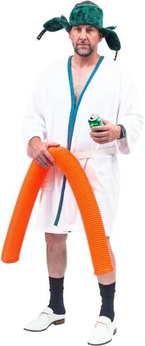Costume Agent Vacation Movie Cousin Eddie Halloween Costume Accessory Orange Hose (Includes Hose Only) in Saudi Arabia